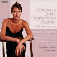 Stravinsky, Bart�k, Shostakovich, Prokofiev: Violin Concertos by Viktoria Mullova: CD Cover