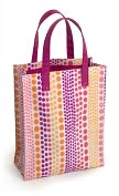 Product Image. Title: Jonathan Adler Weight Pink & Orange PVC Fabric Mini Tote (100