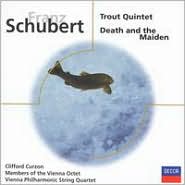 Schubert: Trout Quintet; Death and the Maiden by Clifford Curzon: CD Cover