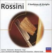 Gioachino Rossini: Il barbiere di Siviglia [Highlights] by Alberto Erede: CD Cover