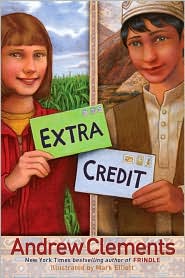 Extra Credit by Andrew Clements: Book Cover