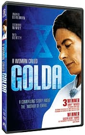 A Woman Called Golda with Ingrid Bergman: DVD Cover