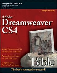 Adobe Dreamweaver CS4 Bible (Bible Series) by Joseph W. Lowery: Book Cover