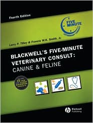The 5-Minute Veterinary Consult by Larry P. Tilley: Book Cover