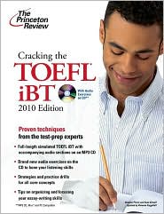 Cracking the TOEFL iBT by Princeton Review: Book Cover