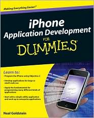 iPhone Application Development For Dummies by Neal Goldstein: Book Cover
