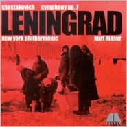 Shostakovich: Symphony No. 7 Leningrad by Kurt Masur: CD Cover