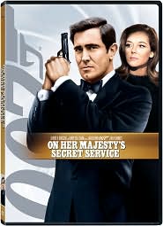 On Her Majesty's Secret Service with George Lazenby: DVD Cover