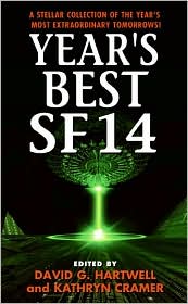 Year's Best SF 14 by David G. Hartwell: Book Cover