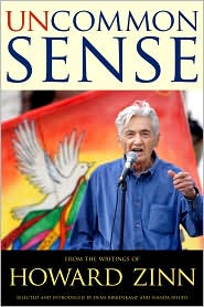 Uncommon Sense by Howard Zinn: Book Cover
