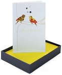 Product Image. Title: Birds Thank You Handmade Card Set of 6