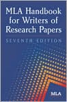 Book Cover Image. Title: MLA Handbook for Writers of Research Papers, Author: by   Modern Language Association of America