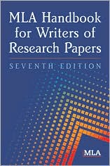 MLA Handbook for Writers of Research Papers by Modern Language Association of America: Book Cover