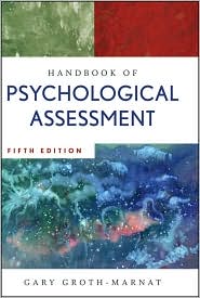 Psychological Assessment by Gary Groth-Marnat: Book Cover