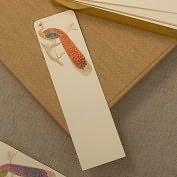 Product Image. Title: Hand Painted Peacock Bookmark