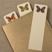 Product Image. Title: Hand Painted Butterfly Bookmark