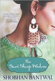 The Sari Shop Widow by Shobhan Bantwal: Book Cover