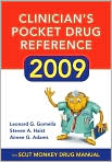 Book Cover Image. Title: Clinician's Pocket Drug Reference 2009, Author: by Leonard G. Gomella