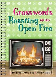 Crosswords Roasting on an Open Fire by Frank Longo: Book Cover