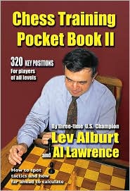 Chess Training Pocket Book II by Lev Alburt: Book Cover