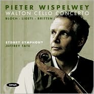 Walton: Cello Concerto / Works by Bloch, Ligeti & Britten by Pieter Wispelwey: CD Cover