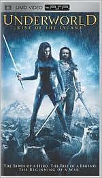 Underworld: Rise of the Lycans with Michael Sheen: UMD for Sony PSP Cover