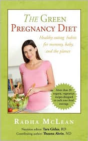 The Green Pregnancy Diet by Radha Mclean: Book Cover