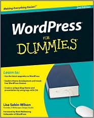 WordPress For Dummies by Lisa Sabin-Wilson: Book Cover