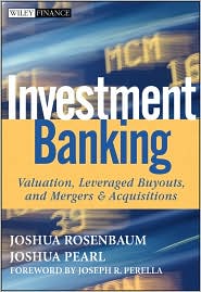 Investment Banking by Joshua Rosenbaum: Book Cover