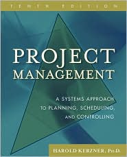 Project Management by Harold Kerzner: Book Cover