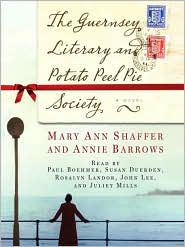 The Guernsey Literary and Potato Peel Pie Society by Mary Ann Shaffer: Audio Book Cover