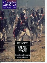 War and Peace by Leo Tolstoy: Audio Book Cover