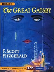 The Great Gatsby by F. Scott Fitzgerald: Audio Book Cover