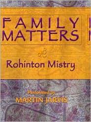 Family Matters by Rohinton Mistry: Audio Book Cover