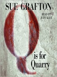 Q Is for Quarry (Kinsey Millhone Series #17) by Sue Grafton: Audio Book Cover