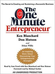 The One Minute Entrepreneur by Ken Blanchard: Audio Book Cover