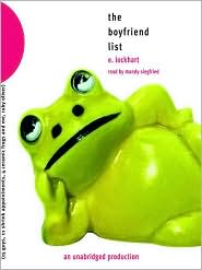 The Boyfriend List by E. Lockhart: Audio Book Cover