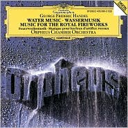 Handel: Water Music; Music for the Royal Fireworks by Orpheus Chamber Orchestra: CD Cover