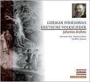 Johannes Brahms: German Folksongs by Hermann Prey: CD Cover