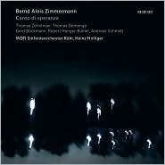 Bernd Alois Zimmermann: Canto di speranza by Heinz Holliger: CD Cover