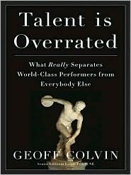 Talent Is Overrated by Geoff Colvin: Audio Book Cover