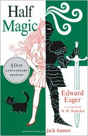 Half Magic by Edward Eager: Book Cover