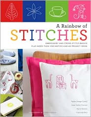 A Rainbow of Stitches by Agnes Delage-Calvet: Book Cover