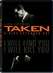 Taken with Liam Neeson: DVD Cover