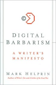 Digital Barbarism by Mark Helprin: Book Cover