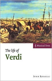 The Life of Verdi by John Rosselli: Book Cover