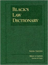 Black's Law Dictionary by Bryan A. Garner: Book Cover