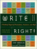 Write Right! by Venolia Venolia: Book Cover