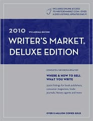 2010 Writer's Market Deluxe by Robert Lee Brewer: Book Cover