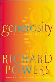 Generosity by Richard Powers: Book Cover
